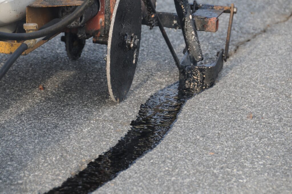 OrangeBlue asphalt paving work